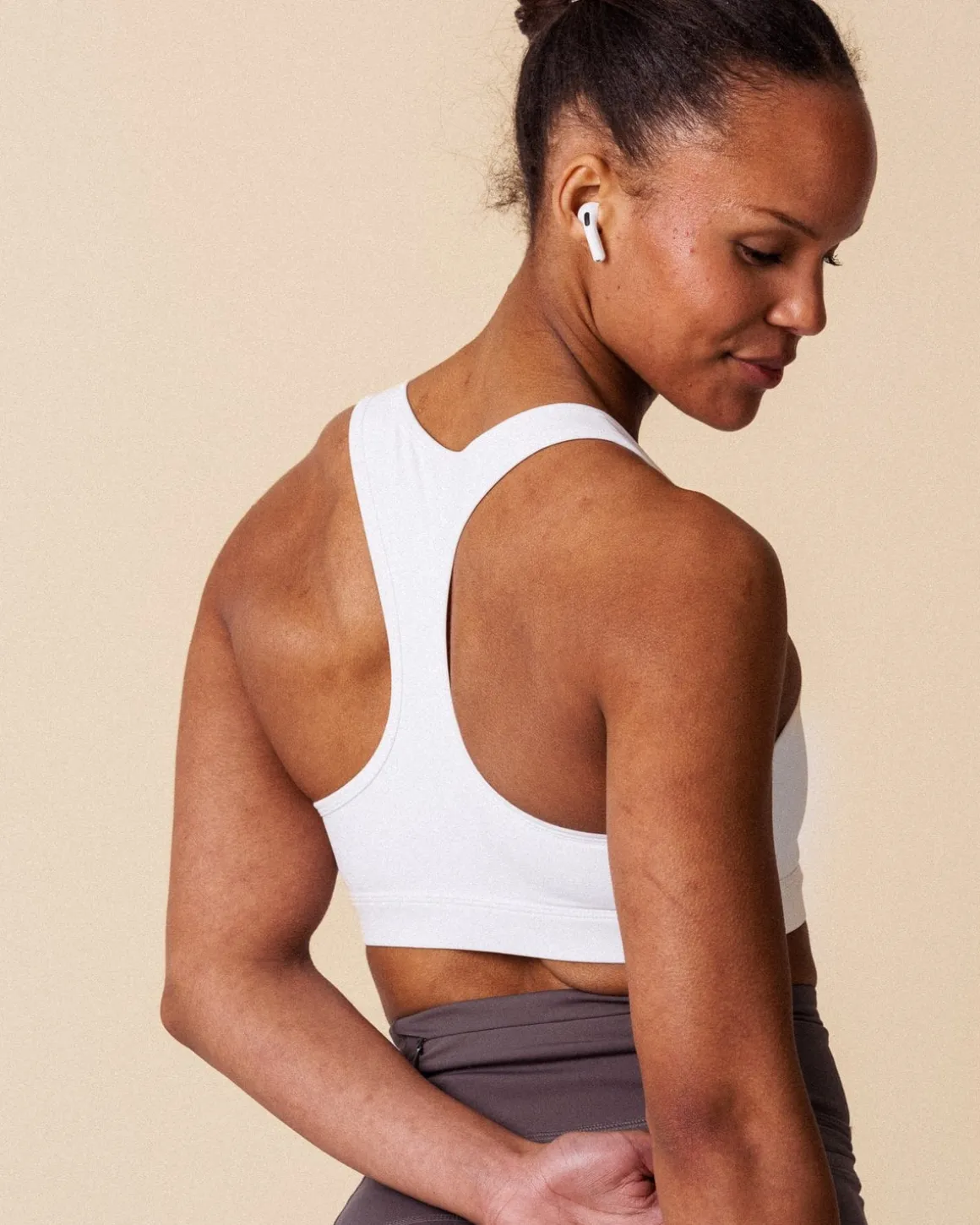 Essential Medium Support Bra White/Grey/Black 3-PACK