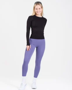 Essential Seamless Long Sleeve Black Beauty
