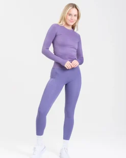 Essential Seamless Long Sleeve Lilac Heron