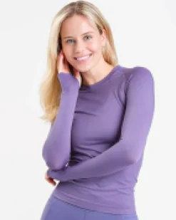 Essential Seamless Long Sleeve Lilac Heron