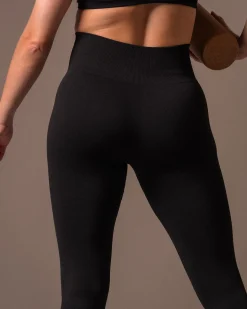 Essential Seamless Tights All Black
