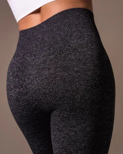 Essential Seamless Tights Dark Grey Marl