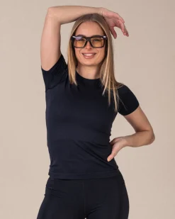 Essential Seamless T-shirt Black Beauty