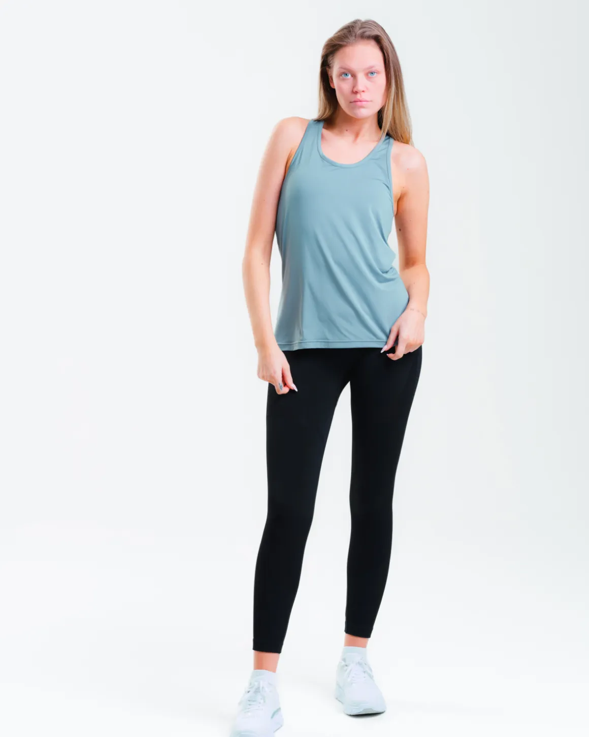 Essential Tank Top Green Trooper