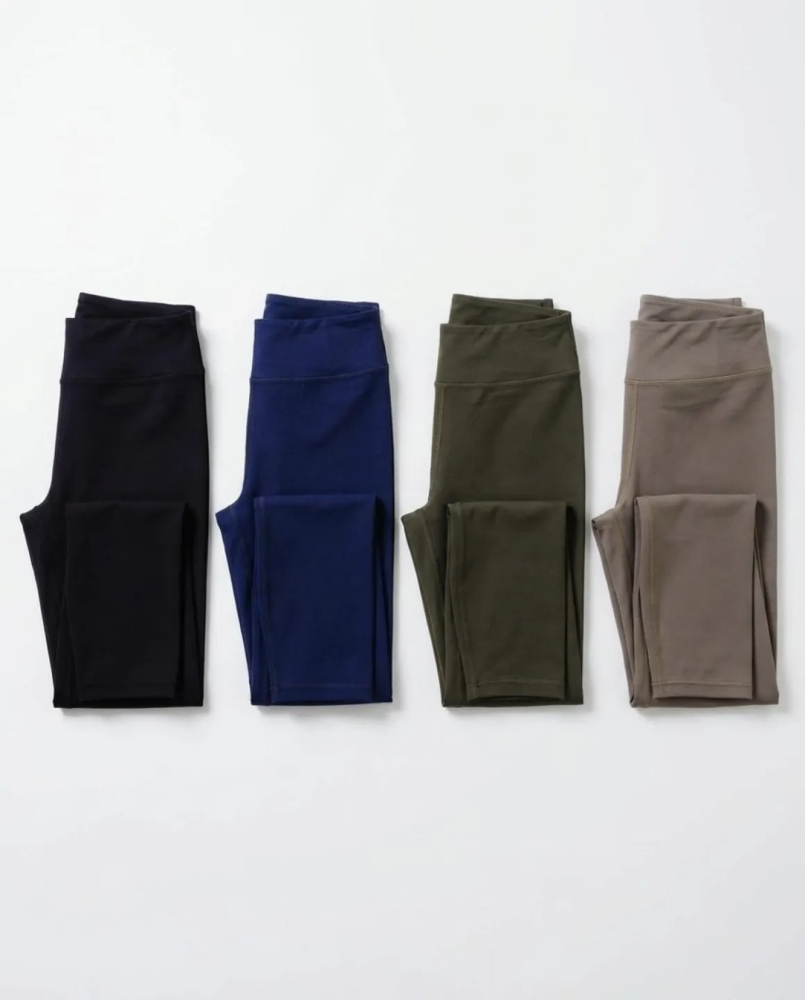 Essential Training Tights 7/8 Black+Navy+Green+Olive 4-PACK