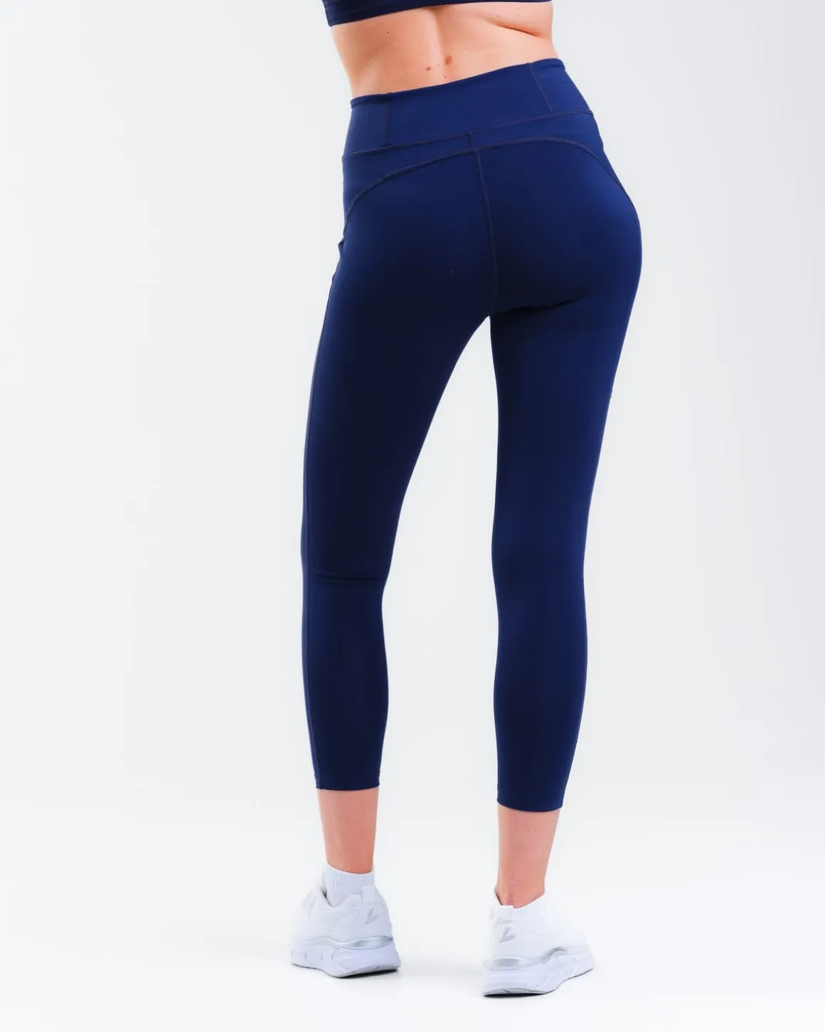 Essential Training Tights 7/8 Black+Navy+Green+Olive 4-PACK