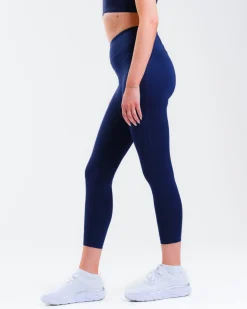 Essential Training Tights 7/8 Blue Navy