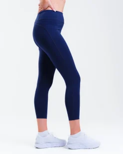 Essential Training Tights 7/8 Blue Navy