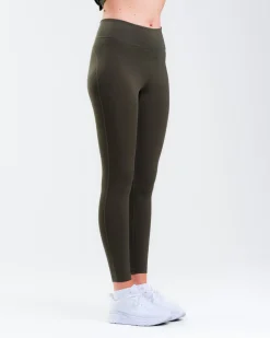 Essential Training Tights Green Forest