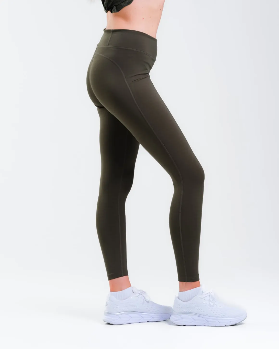 Essential Training Tights Green Forest