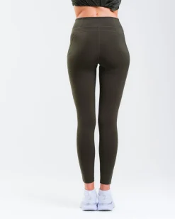 Essential Training Tights Green/Blue/Green/Black 4-PACK