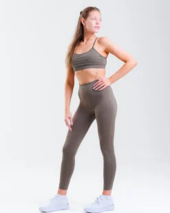 Essential Training Tights Green Olive