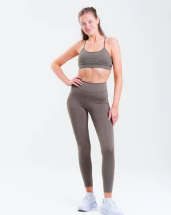 Essential Training Tights Green Olive
