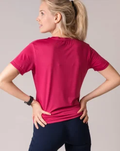 Essential T-shirt Pink Vivacious