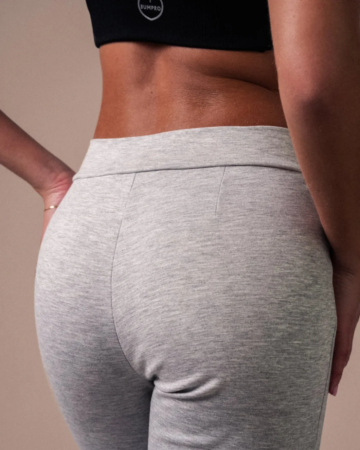 Everyday Flare Pants Grey Marl
