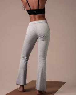 Everyday Flare Pants Grey Marl