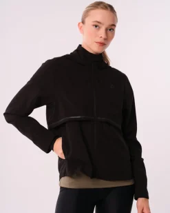 Fast Track Running Jacket Black Reflective