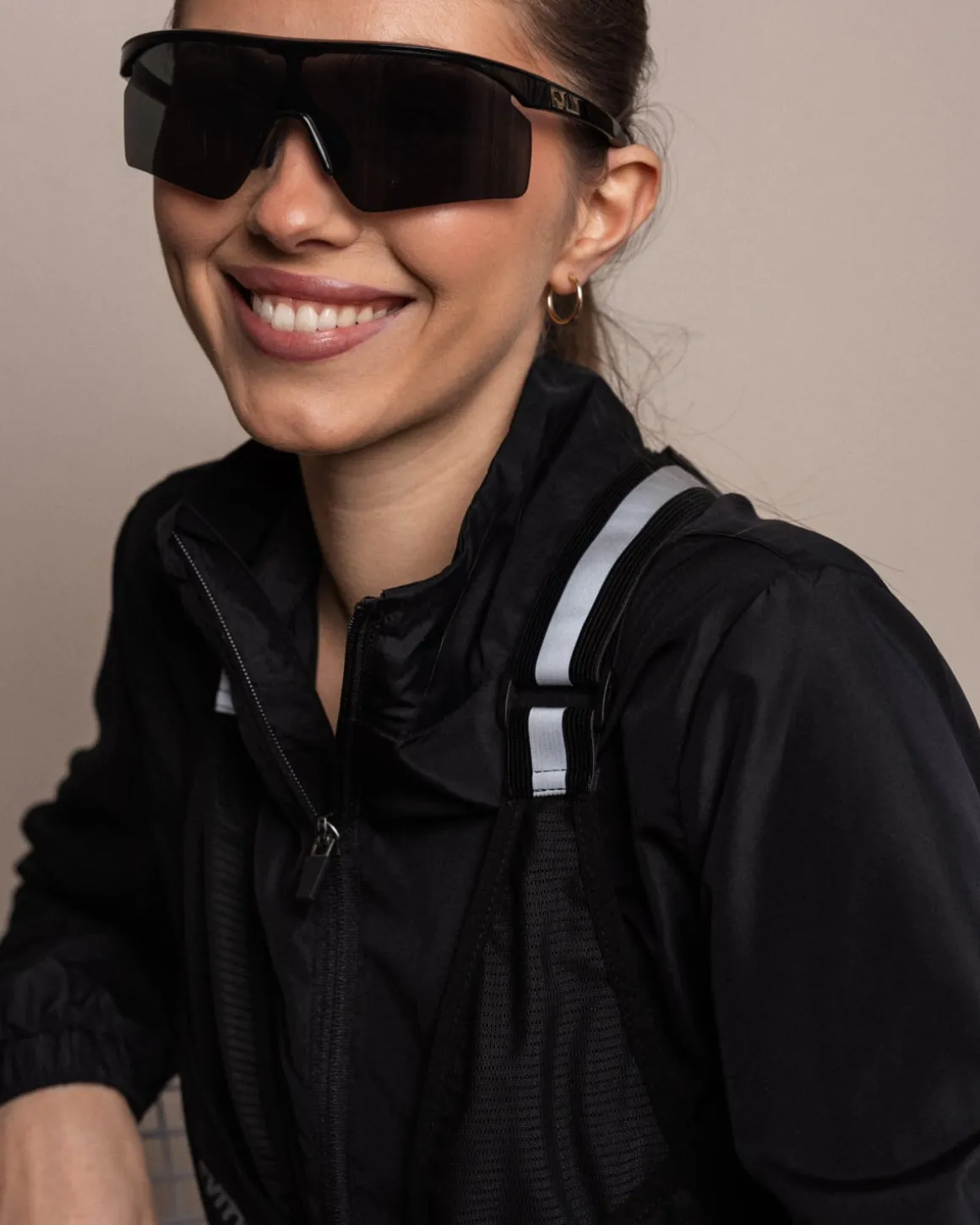 Fast Track Sports Glasses Black/Smoke – One Size