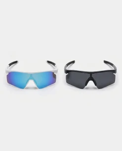 Fast Track Sports Glasses White+Black 2-PACK