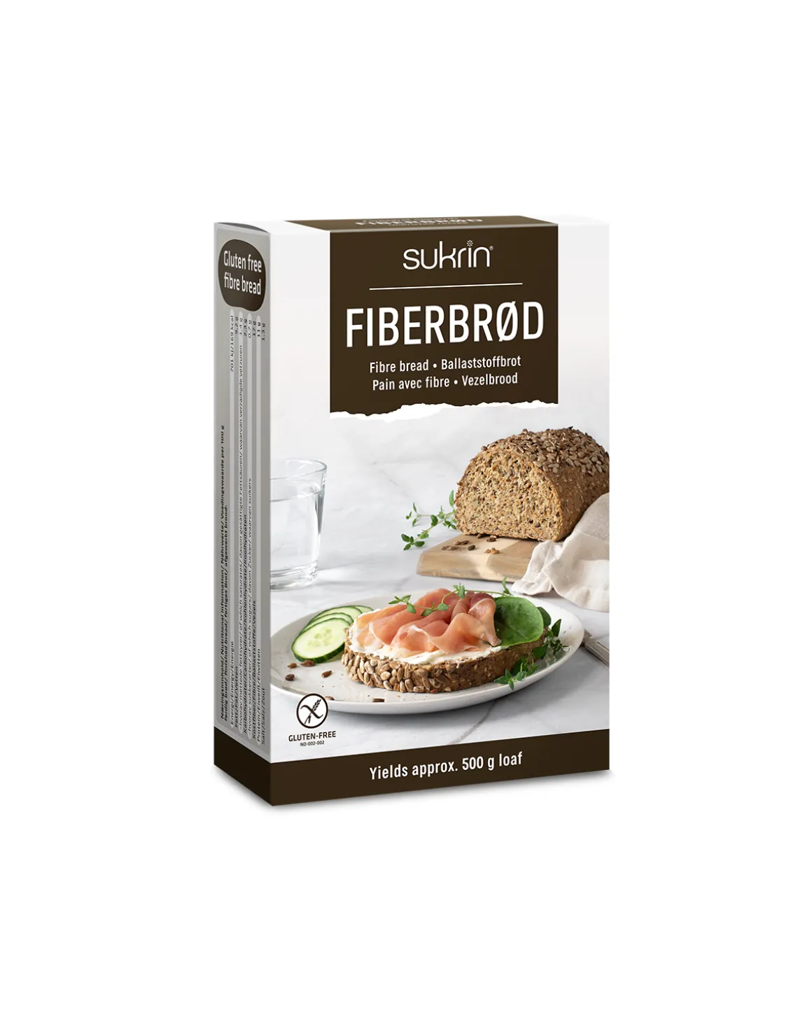 Fiberbrød 250g