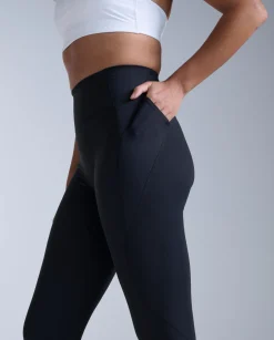 Flex Hi-Rise Comp Tights Black/Black