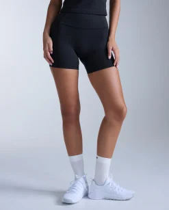 Fluid Hi-Rise 5 Inch Shorts Black/Black