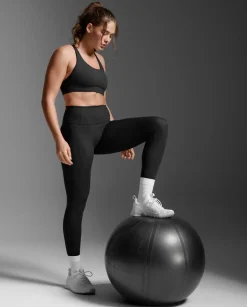 Fluid Hi-Rise Tights Black/Black