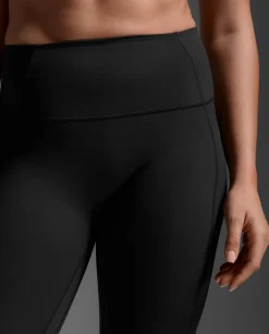 Fluid Hi-Rise Tights Black/Black