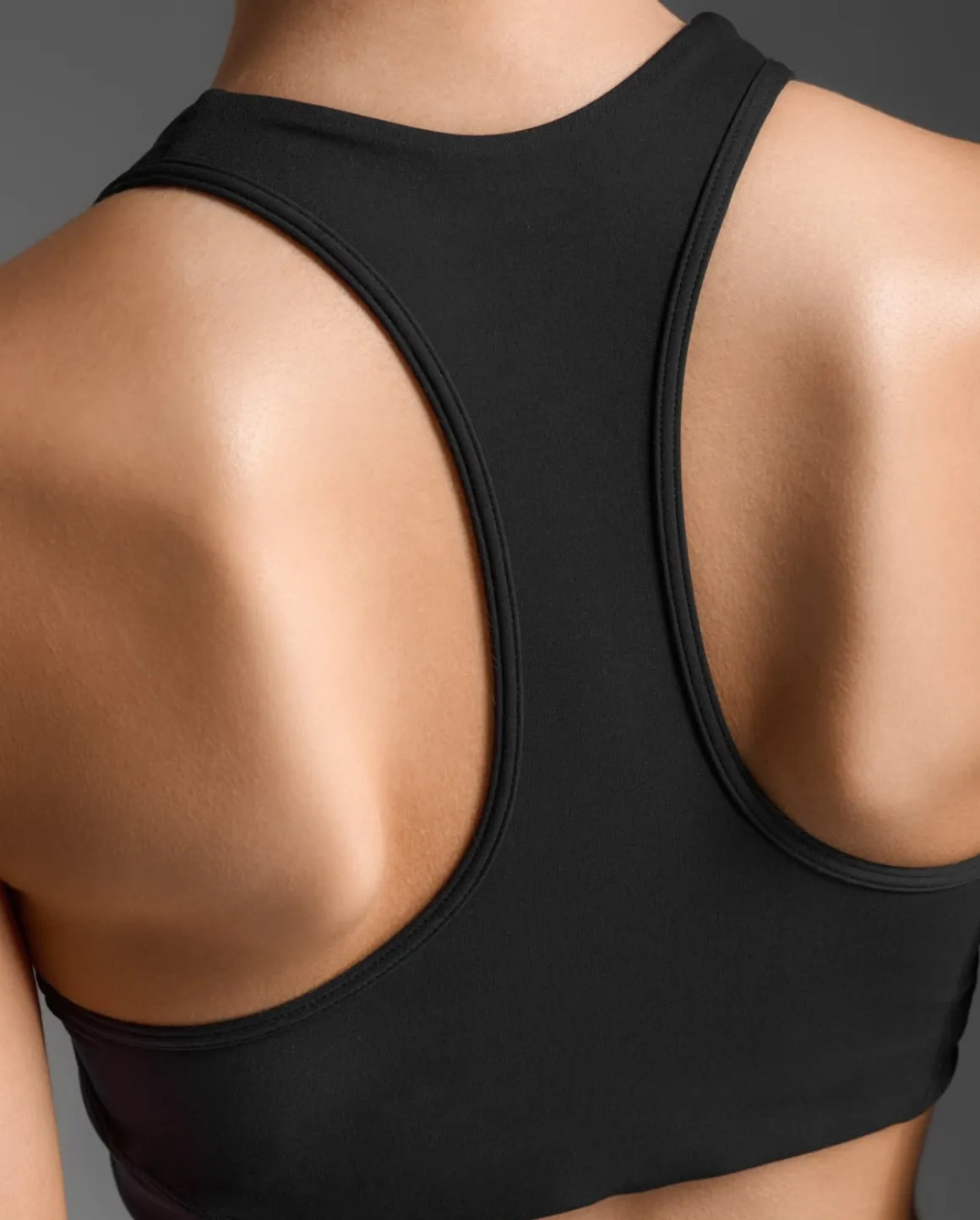 Form Racerback Medium Impact Bra Black/Black