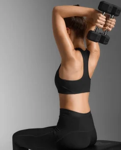 Form Racerback Medium Impact Bra Black/Black