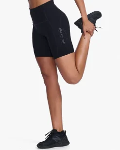 Form Stash Hi-Rise Bike Shorts Black/Black