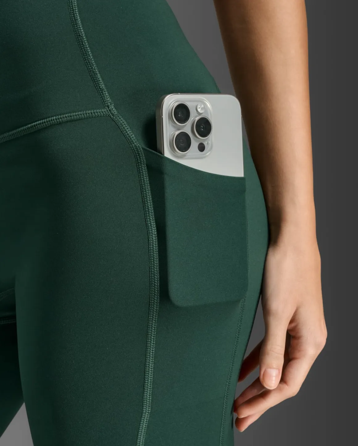 Form Stash Hi-Rise Comp Tights Ever Green/EG