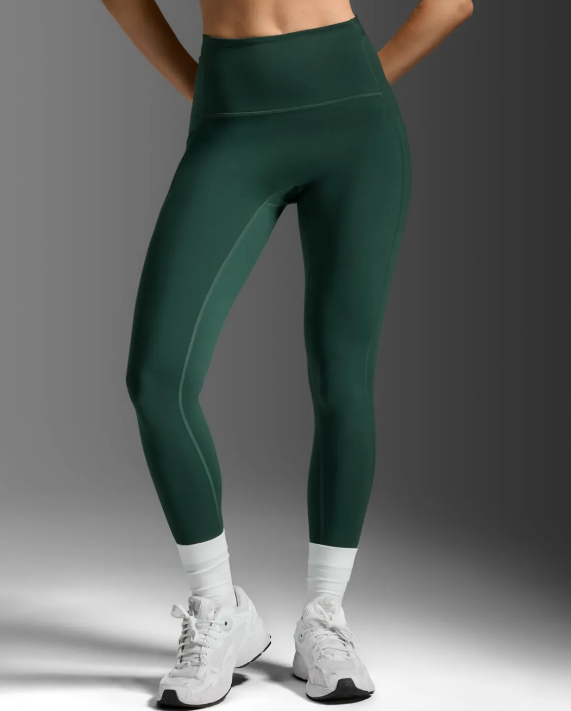Form Stash Hi-Rise Comp Tights Ever Green/EG