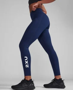 Form Stash Hi-Rise Comp Tights Midnight/White