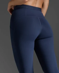 Form Stash Hi-Rise Comp Tights Midnight/White