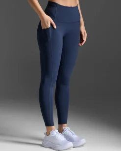 Form Stash Hi-Rise Comp Tights Midnight/White