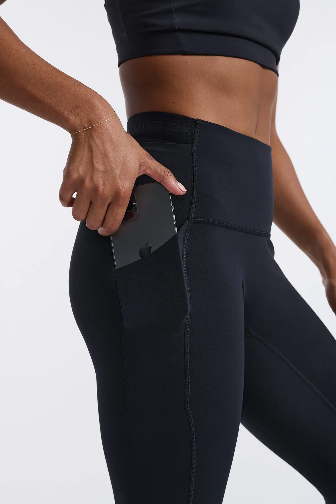 Form Stash Hi-Rise Comp Tights Black/Black1
