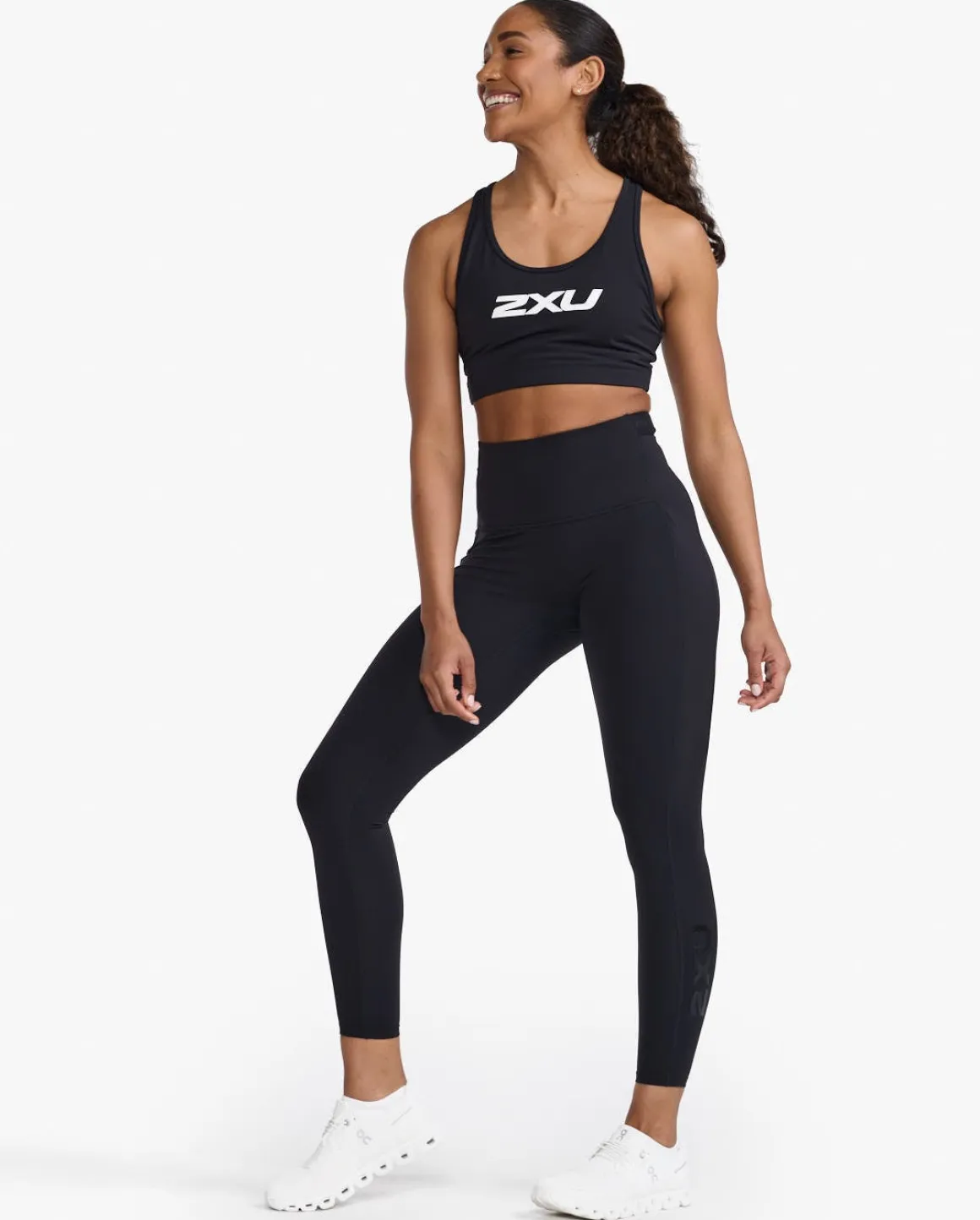 Form Stash Hi-Rise Comp Tights Black/Black1