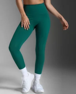 Form Stash Hi-Rise Comp Tights Dark Moss/Dark Moss