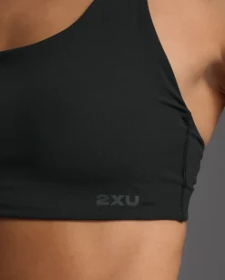 Form Strappy Low Impact Bra Black/Black