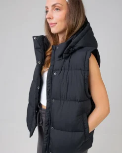 Frost Multiway Puffer Jacket Black 2-PACK