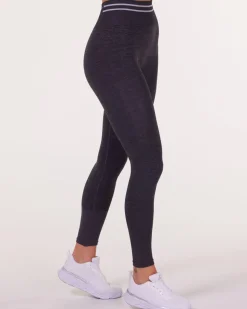 Gravity Logo Seamless Tights Grey Iron Marl
