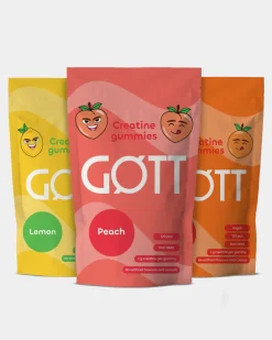 Gøtt Creatine Gummies smakspakken (3-Pack)