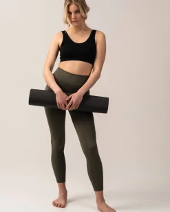 Habits Seamless Tights Green Smokey