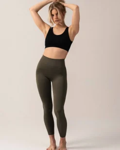Habits Seamless Tights Green Smokey