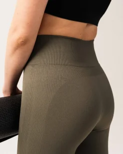 Habits Seamless Tights Green Smokey