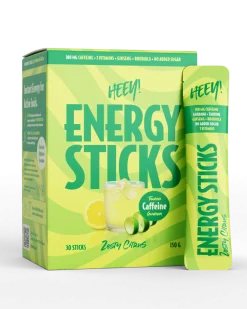 Heey! Energy Sticks Koffein + Guarana Zesty Citrus 30x5g