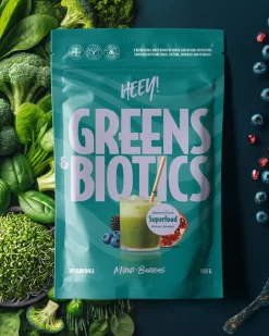 Heey! Greens & Biotics Superfood Mixed Berries 300 g