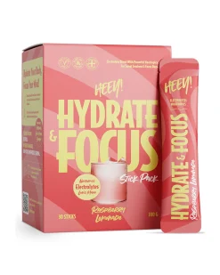 Heey! Hydrate & Focus Electrolytes Raspberry Lemonade 2x30stk
