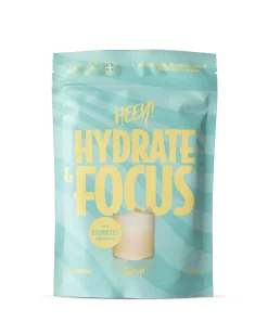 Heey! Hydrate & Focus Electrolytes + Lions Mane Lemon 2x240g